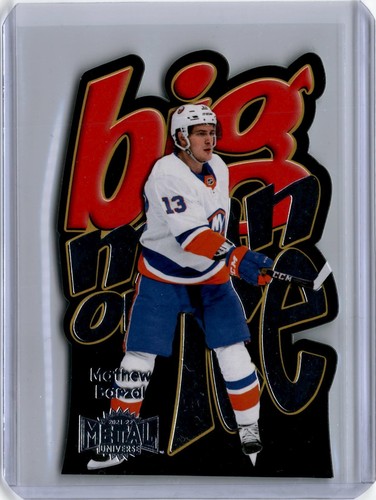 2021-22 SkyBox Metal Universe Mathew Barzal Big Man on Ice #BM-17 - Picture 1 of 2