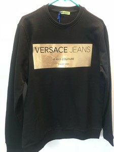 versace jeans sweatshirt black