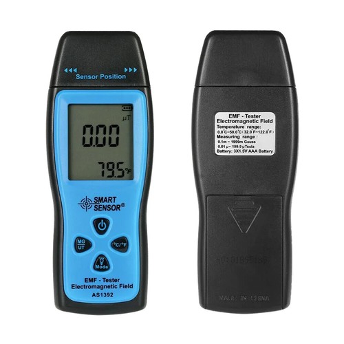 Medidor de Temperatura EMF Detector Alarma LCD Fantasma Caza Equipo Paranormal Reino Unido - Imagen 24 de 24
