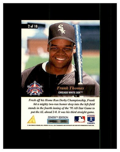 FRANK THOMAS YOU PICK SEE EVERY CARD ROOKIES, INSERTS ,HUNDREDS ALL FRANKS LOT 1 - Picture 327 of 435