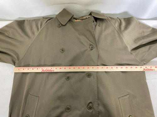 Burberry London Wool Laine Camel Hair Blend Long Trenchcoat Herren 48 - Bild 15 von 15