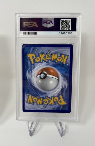 Carta Pokemon PM SM 2017 Black Star Lucario Holo Promo SM54 PSA 9 come nuova - Foto 2 di 2
