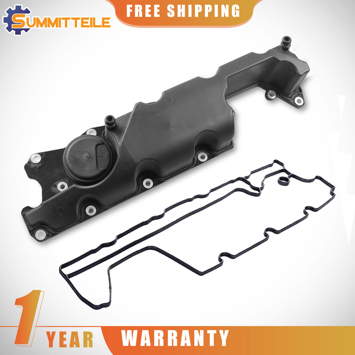 Engine Valve Cover w/ Gasket For Volvo XC60 XC70 XC90 S80 Engine Valve Cover w/ Gasket For Volvo XC60 XC70 XC90 S80