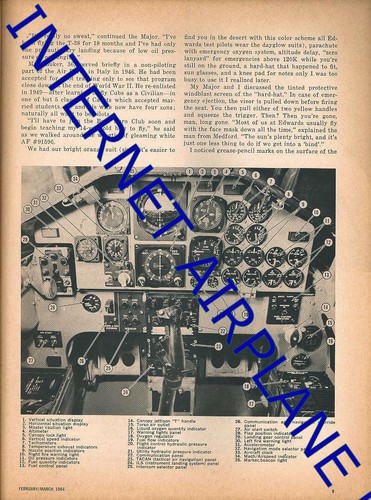 AIR PROGRESS FEB 64 DANISH KZ LIGHTPLANES_WW1 SOPWITH DWGS_VS-44A_USAF INSIGNIA - Picture 4 of 4