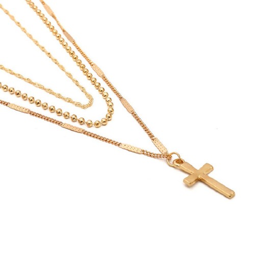 Persoalized Neck Pendant Layered Neck Chain Multi Tier Necklace Neck Decoration - 第 9/11 張圖片