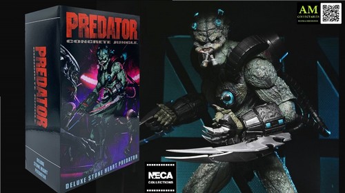 NECA Predator Concrete Jungle Stone Heart - Deluxe Ultimate Figurine - New/Boxed - Picture 1 of 18