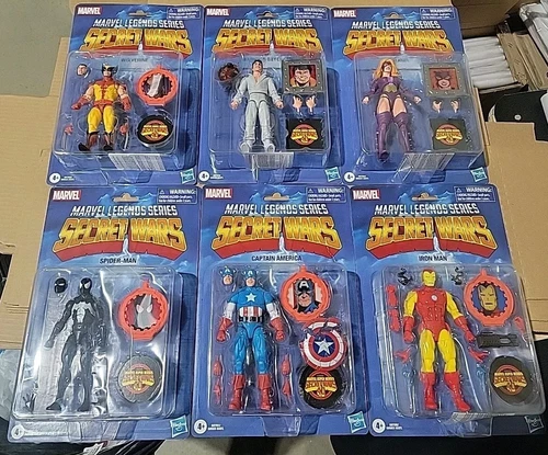 Marvel Legends Secret Wars Wave 1 Action Figure FULL Set l Set In Hand!