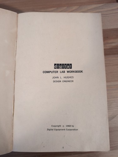 Vintage 1968 Rare DEC Digital Equipment Corporation Computer Lab H-500 w/ book - Photo 10/11