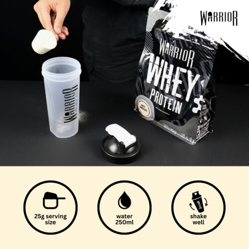 Warrior Whey Protein Powder Make Critical Gains Best Nutrition Shake - 1kg - Picture 9 of 49