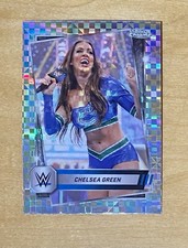 2025 Topps Chrome WWE CHELSEA GREEN #104 SP X-FRACTOR PARALLEL CARD