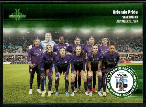 2024 PARKSIDE NWSL WOMEN'S SOCCER PRONTO SP NUMBERED PARALLELS-PICK FROM LIST! - Picture 352 of 394