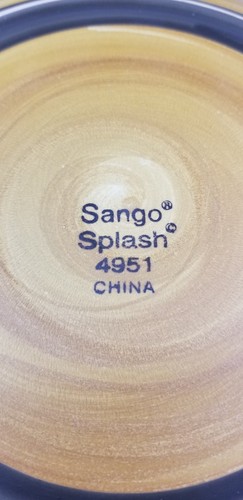 Sango Splash - Braun 4951 2er Set Speiseteller - Bild 3 von 6