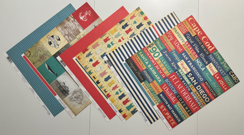 Carta Bella 12x12 Scrapbook Kit-Variations-Yacht Club, Hello Fall, Words of Love - Picture 16 of 41