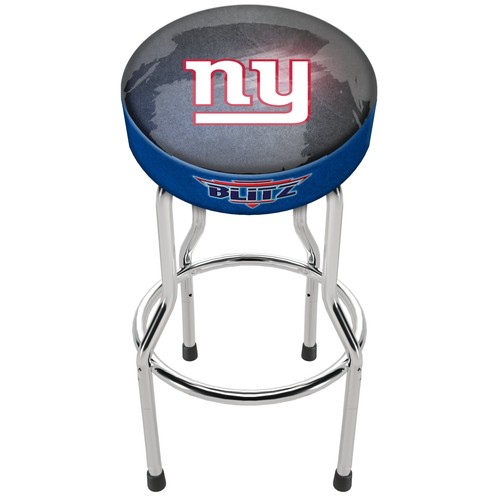 NFL Team Logo Bar Stool Adjustable Swivel Seat High Back Chair Blitz Football - Picture 226 of 247
