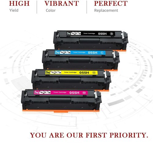 Compatible HY With Canon 055 055H Toner W/CHIP ImageCLASS MF741cdw MF743cdw lot - Picture 6 of 12