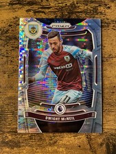 2021-22 Panini Prizm Premier League Dwight McNeil Silver Pulsar #67 Burnley