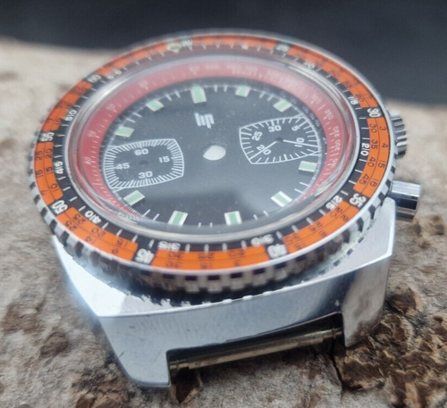 Watch kit LIP NAUTIC Diver 42764 NOS ETA Valjoux 7733 7734 swiss made movement - Picture 2 of 8