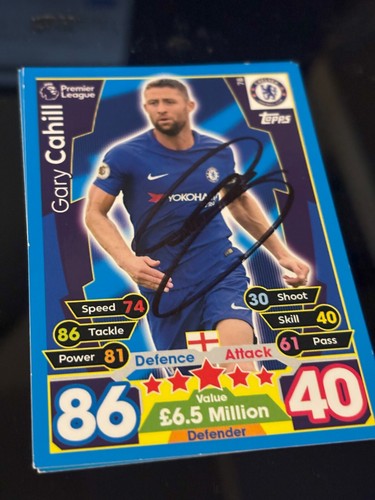 match attax, Shoot Out And Other CHELSEA SIGNED CARDS - Bild 31 von 55