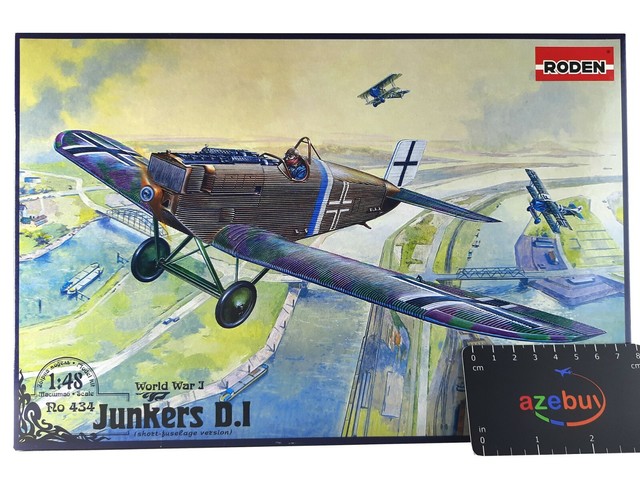 Albatros D.I German Fighter Aircraft WWI 1//32 Scale Plastic Model Kit RODEN 614