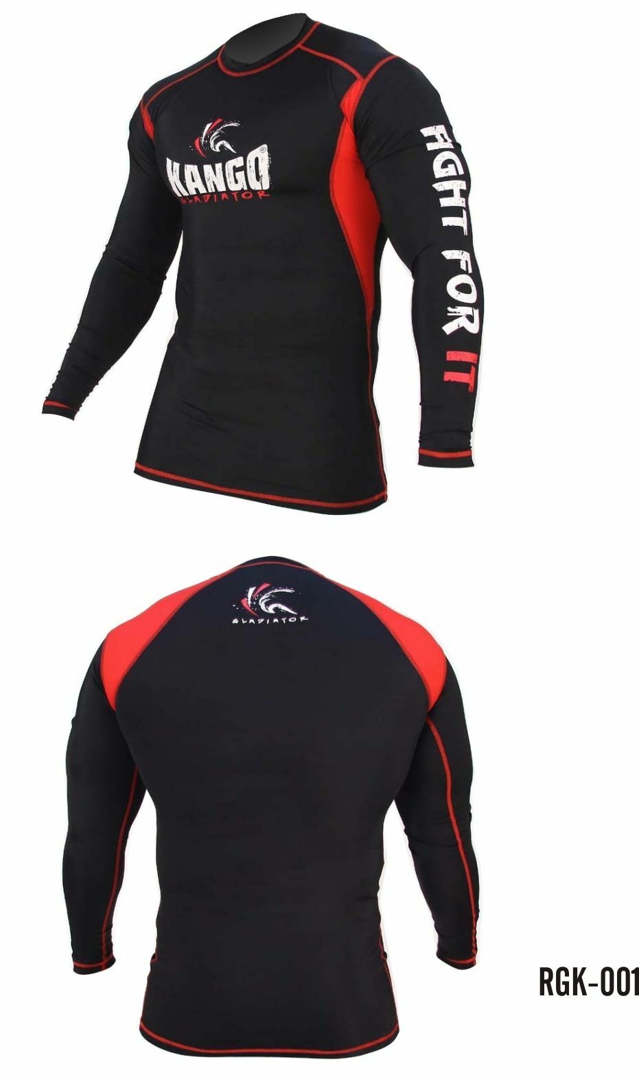 MMA Protector contra erupciones Protectores contra erupciones Mangas Largas Boxeo Capa Base UFC