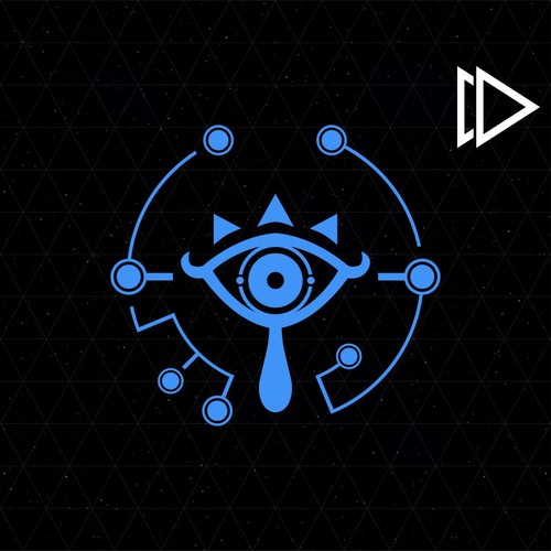 Zelda Breath Of The Wild Sheikah Slate Logo Vinyl Decal Sticker Car Laptop BOTW
