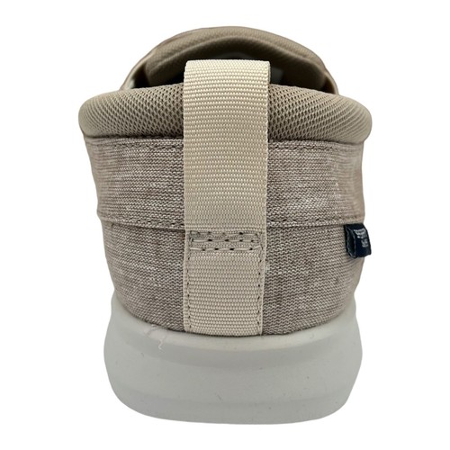 Sperry Men's Boat Casual Shoes Size 9.5 Beige/Khaki Chambray Upper Slip-on Style - Picture 6 of 13