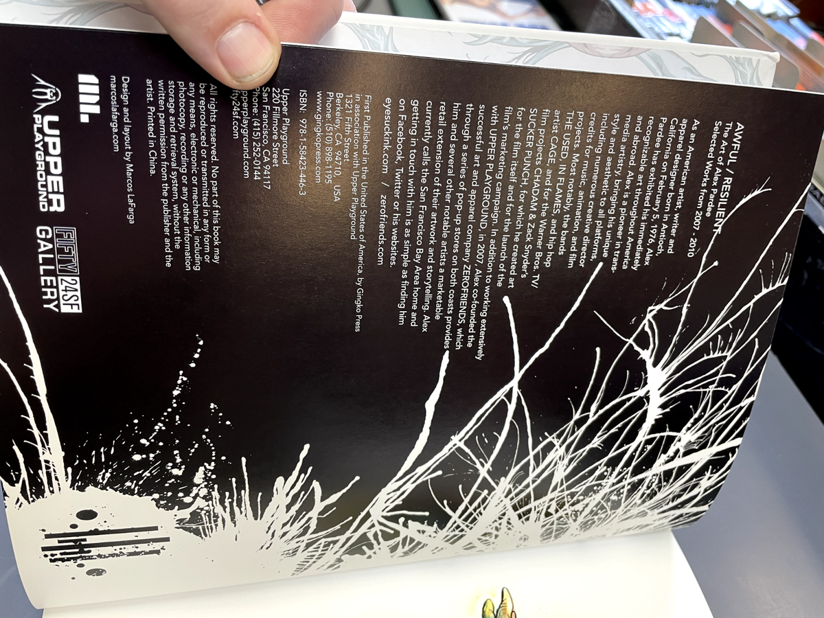 Awful / Resilient: The Art of Alex Pardee 1st Edition Gingko Press