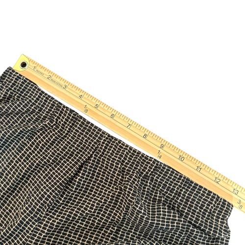 Alembika Punto Pants Womens 1 US 6-8 Black Wide leg Stretch Patterned Lagenlook - Picture 8 of 11