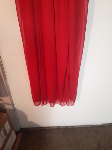 Three Pink Hearts Red Formal Prom Dress Size 13 New with Tags - Picture 6 of 18