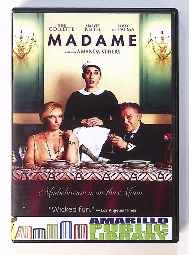 Madame DVD ~ Toni Collette, Harvey Keitel, Rossy De Palma
