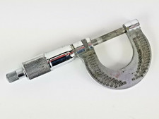 Vintage G.L. Great Lakes No 85 Micrometer Machinist Tool 0 to 1 Inch Made in USA