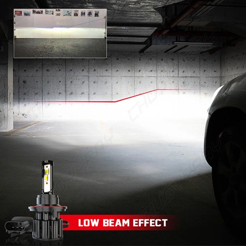 For Nissan Sentra 2004-2010 LED Headlight High-Low + Fog Light Bulbs Combo 6000K - Bild 7 von 9