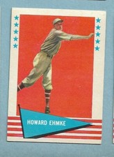 1961 FLEER BB #21 HOWARD EHMKE EX/MT