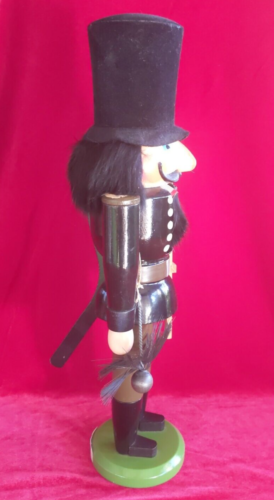 Vintage Erzgebirge Expertic Wooden Nutcracker Chimney Sweep 15" GDR East Germany - Picture 4 of 9