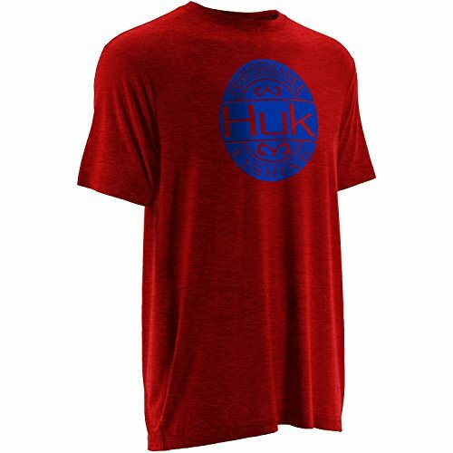 NEU HUK Performance Fishing KC SAILFISH T-Shirt, SMALL, Heather Red - LSF AND SO - Bild 2 von 2