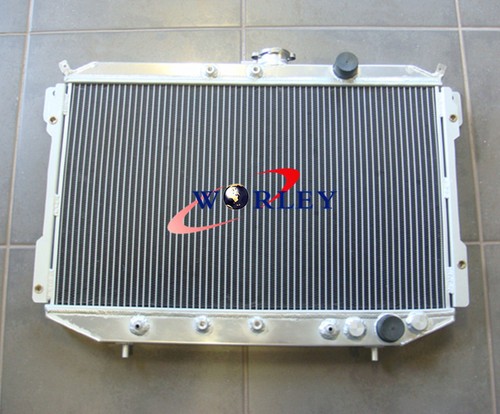 2 ROW ALUMINUM RADIATOR for MITSUBISHI MAGNA VERADA TM TN TP 1984-1991 90 89 AT - Picture 2 of 5