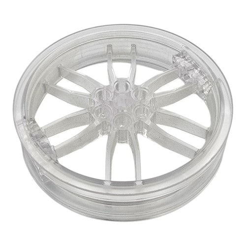 LEGO Technic 88517 Radnabe 75mm x 17mm - transparent klar - sehr guter Zustand Motorrad