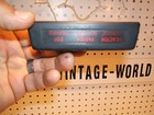 BMW 1976 3.0 Si Sedan dash Top Black Service SCREEN Plastic OEM 1 Cover Only