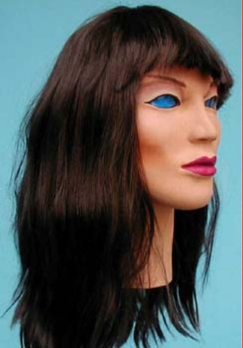 Female Mask Elli SPS Latex Masks! With Wig Made in America - Picture 1 of 4