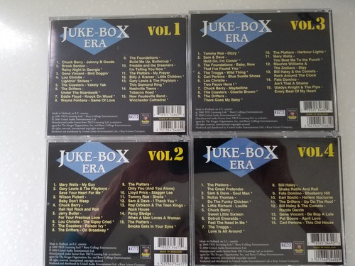 Juke Box Era 4 CD Set with 60 Songs by Original Artists - Picture 4 of 6