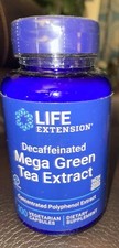 Life Extension Mega Green Tea Extract Decaffeinated 100 Veggie Caps
