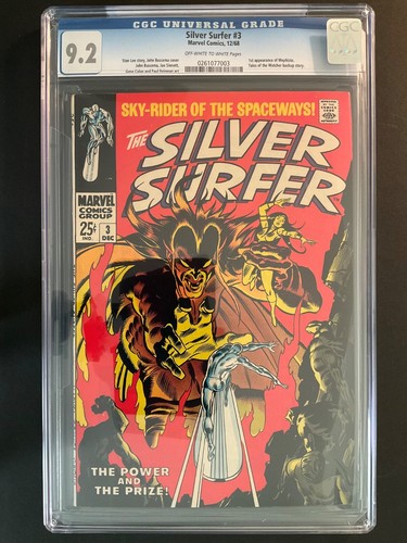 Silver Surfer #3 CGC 9.2