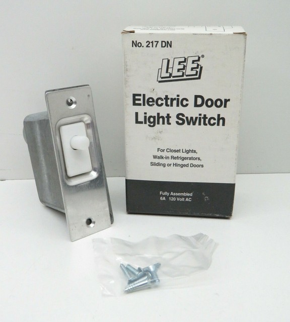 Lee 217DN Electric Closet Door Automatic Pressure Switch 120V 6A (Light