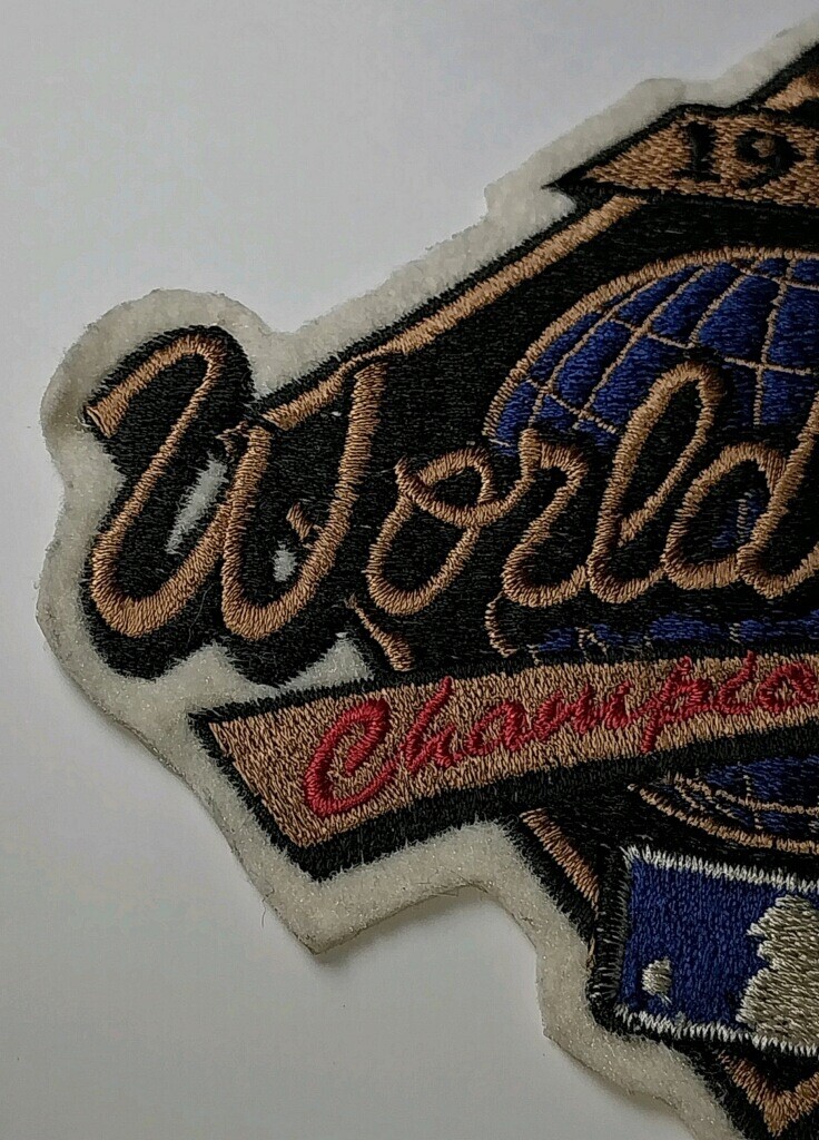 1996 WORLD SERIES Champions MAJOR LEAGUE BASEBALL MLB PATCH