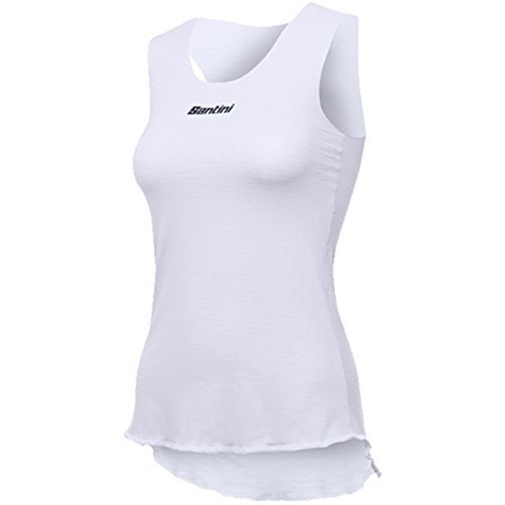 Santini white 365 vented over sleeveless bike for women (xs s, white) Santini white 365 vented over sleeveless bike for women (xs s, white) first-class service