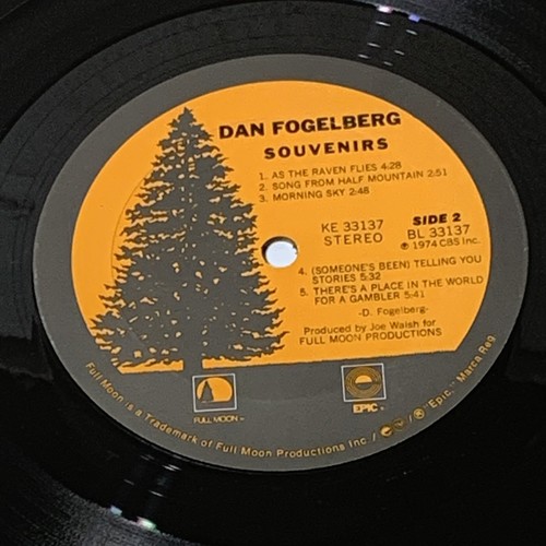 DAN FOGELBERG - SOUVENIRS 1974 U.S. gatefold LP w/ JOE WALSH + Graham Nash Vg++ - Imagen 8 de 8