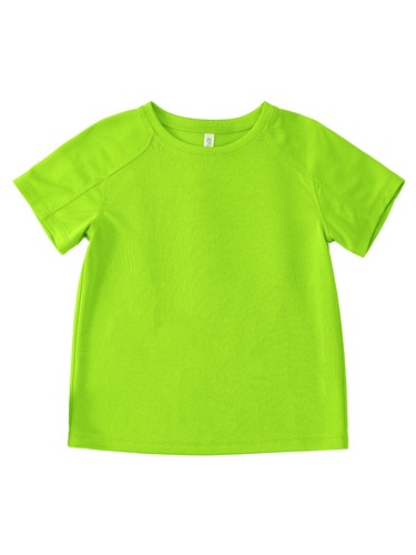 Kids Boys Top Golf Tee Soccer T-shirt Solid Color Blouse Tennis Sweatshirt Gym - Picture 16 of 63