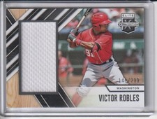 2017 Elite Extra Edition Jumbo Materials #JM-VR Victor Robles (142/299)