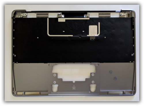 NEW Apple MacBook 12" A1534 Early 2016 Top Case w Keyboard Space Grey 661-04882 - Picture 4 of 6