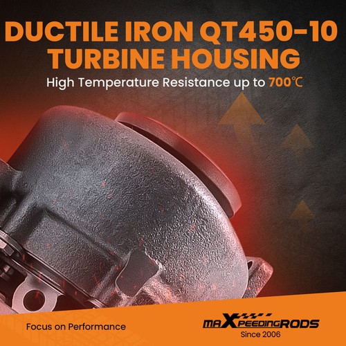 Turbo Turbocharger for Volkswagen VW Turbolader Crafter BJM 2.5 TDI 49377-07440 - Picture 2 of 12